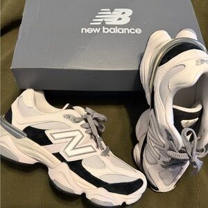 New Balance Athletic Shoes in White and Black